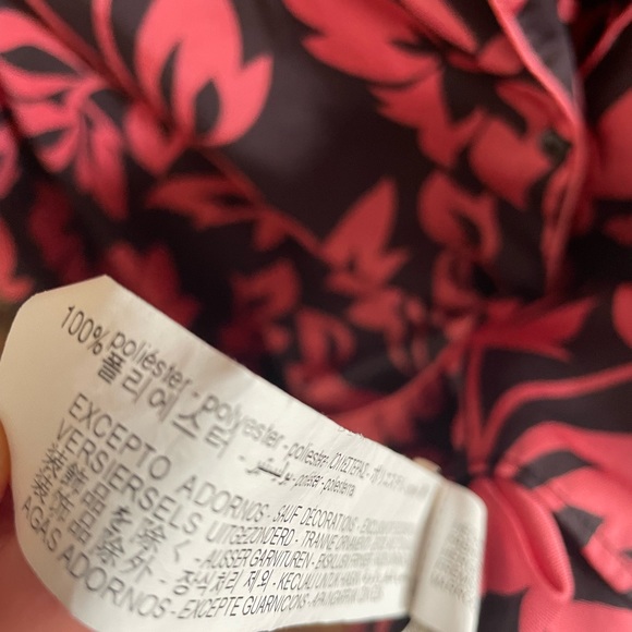 Zara Floral Pajama Style Blouse - Picture 7 of 7
